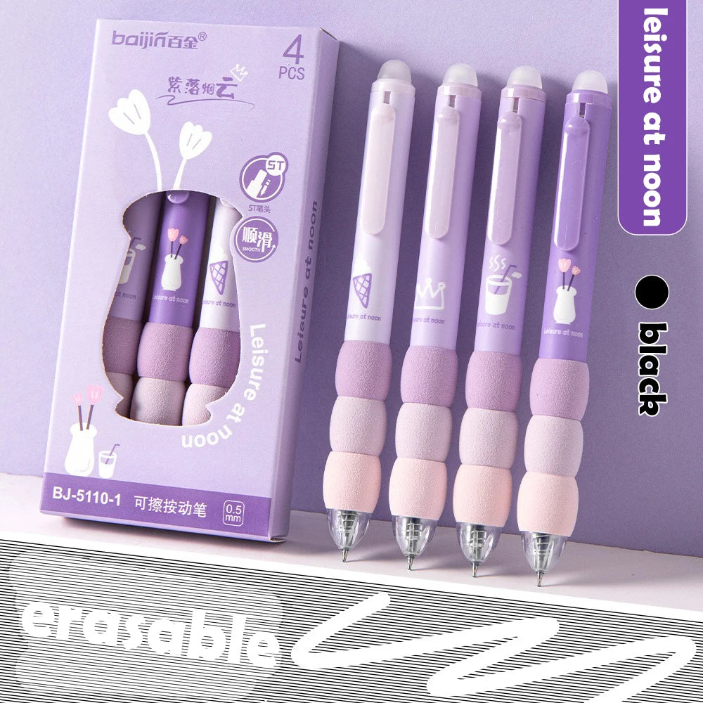 Erasable Pens 4Pcs Box Set